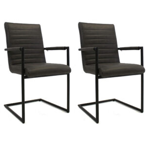 MID.YOU SADA ŽIDLÍ S PODRUČKAMI 2 kusy