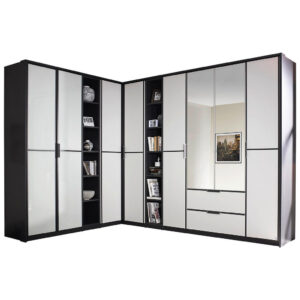 MID.YOU ROHOVÁ ŠATNÍ SKŘÍŇ SE ZRCADLEM