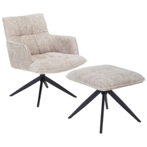 Novel KŘESLO S PODNOŽKOU