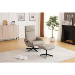Livetastic RELAXAČNÍ KŘESLO S TABURETEM