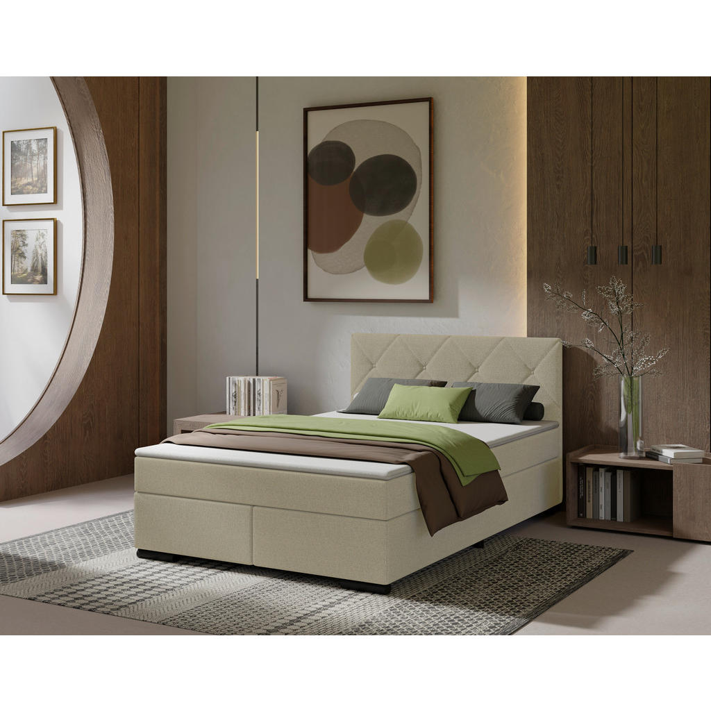 P & B POSTEL BOXSPRING