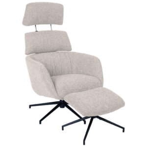 Dieter Knoll RELAXAČNÍ KŘESLO S TABURETEM