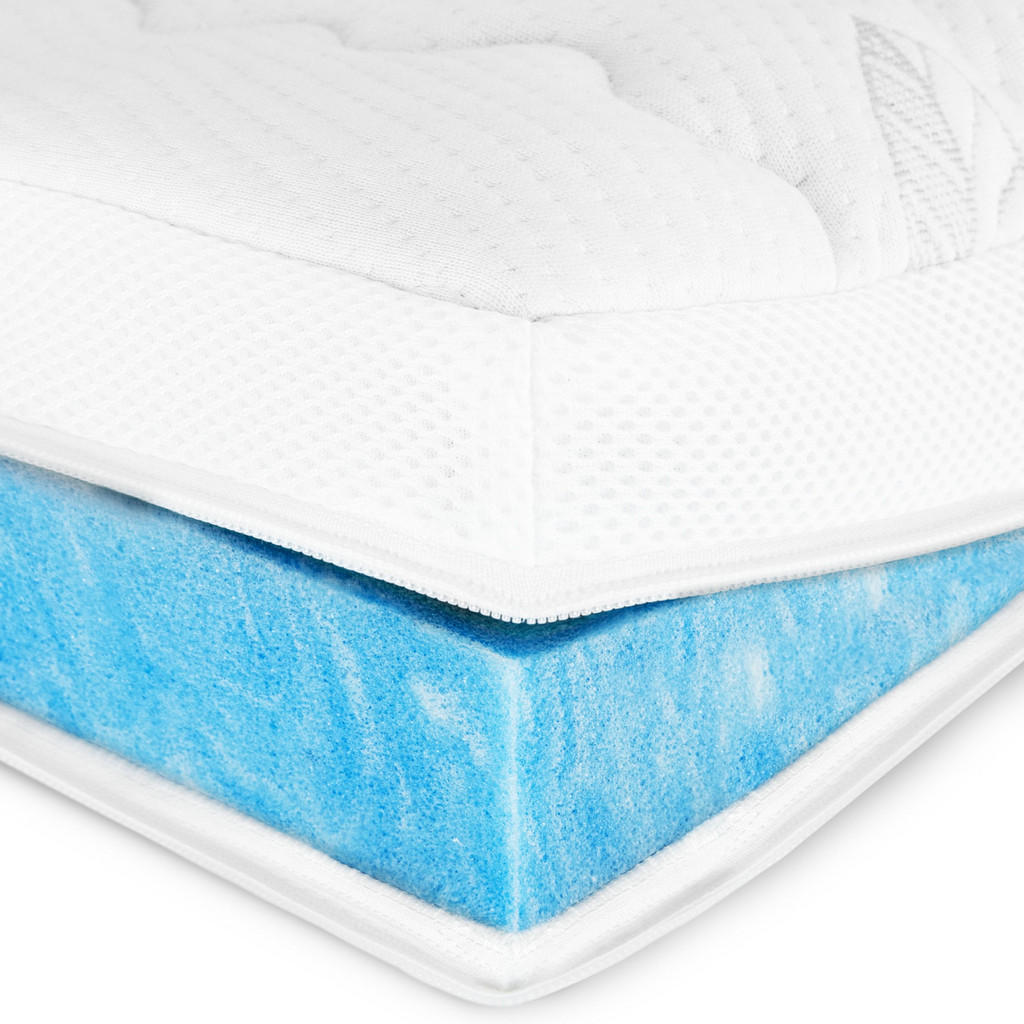 AM Qualitätsmatratzen HYPERMĚKKÝ TOPPER 100/210 cm - výška 6 cm a potah z tencelu