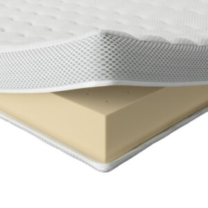 AM Qualitätsmatratzen LATEXOVÝ TOPPER 100/200 cm - výška 6 cm a potah z tencelu