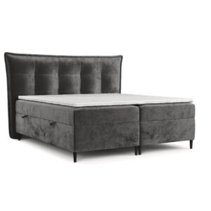AltaBeds POSTEL BOXSPRING LAS PALMAS 160/200 cm Ocelová
