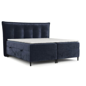 AltaBeds POSTEL BOXSPRING LAS PALMAS 180/200 cm Tmavě modrá