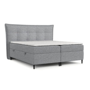 AltaBeds POSTEL BOXSPRING LAS PALMAS 200/200 cm Šedá