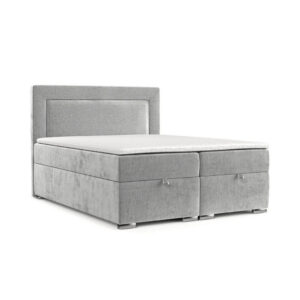 AltaBeds POSTEL BOXSPRING LONTANO 200/200 cm Světle šedá