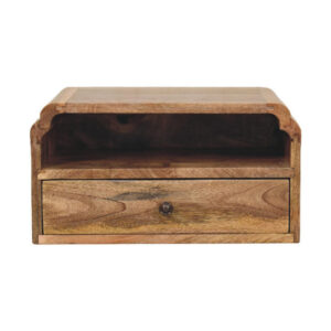 Artisan Furniture KOMODA s elegantním sametovým potahem v mokka povrchu