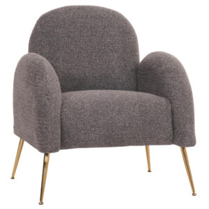 MCW LOUNGE KŘESLO Šedá