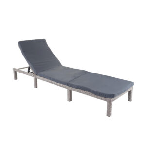 MCW POLY-RATTAN LEHÁTKO BASIC Šedá