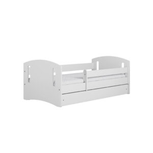 RAUMHIRSCH FURNITURE DĚTSKÁ POSTEL CLASSIC II se zásuvkou bez matrace Bílá 90/65/184