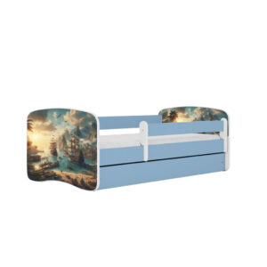 RAUMHIRSCH FURNITURE DĚTSKÁ POSTEL Loď se zásuvkou 180/80 90/61/184