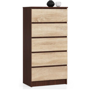 RAUMHIRSCH FURNITURE KOMODA tmavě hnědá