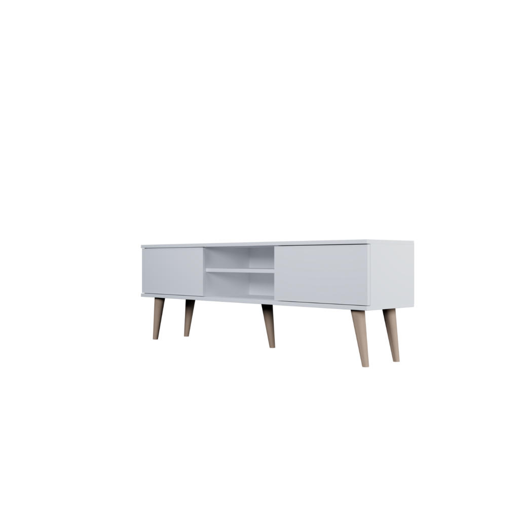 RAUMHIRSCH FURNITURE NÍZKÁ SKŘÍŇKA Toronto II bílá 35/55