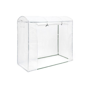Relaxdays SKLENÍK Transparentní rajčata XL oblouková střecha fólie 170 cm