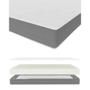 Schlaftroll MATRACE ZE STUDENÉ PĚNY 140x200 cm – 7 zón – oboustranná H2/H3 – výška 17 cm – ergonomická