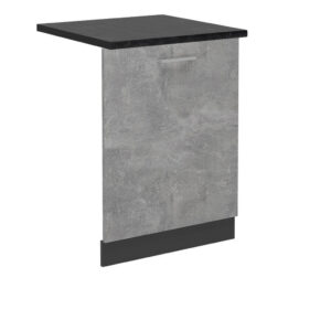 Vicco ČELNÍ PANEL MYČKY R-Line Beton 60 cm s pracovní deskou