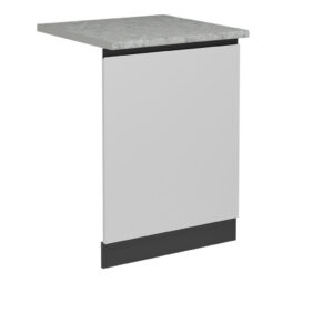 Vicco ČELNÍ PANEL MYČKY R-Line Bílá 60 cm s pracovní deskou