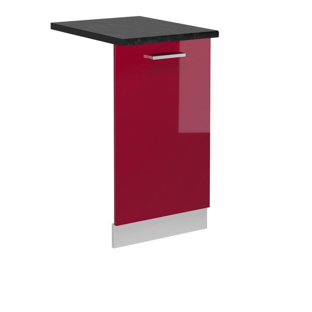 Vicco ČELNÍ PANEL MYČKY R-Line Červená vysoký lesk 45 cm
