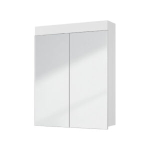 Vicco KOUPELNOVÁ ZRCADLOVÁ SKŘÍŇKA Luna Bílá 60 x 77 cm