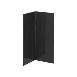 Vicco KUCHYŇSKÁ DVÍŘKA R-Line Antracitový vysoký lesk 59.2 x 71.3 cm nábytková čela pro rohovou spodní skříňku
