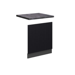 Vicco PŘEDNÍ PANEL Fame-Line Černý pruhovaný 60 cm