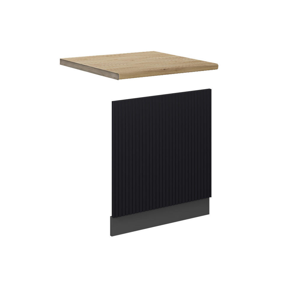 Vicco PŘEDNÍ PANEL Fame-Line Černý pruhovaný 60 cm