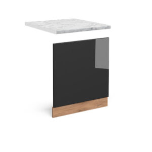 Vicco PŘEDNÍ PANEL R-Line Antracitový vysoký lesk 60 cm