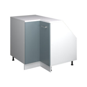 Vicco ROHOVÁ KUCHYŇSKÁ SKŘÍŇKA POD ŠIKMOU STŘECHU R-Line Modrošedá 75.6 cm s 1 dveřmi