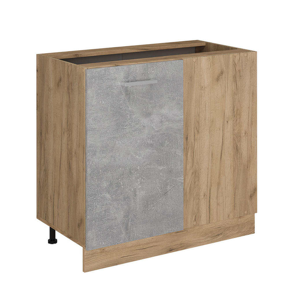 Vicco ROHOVÁ SKŘÍŇKA R-Line Beton 86 cm bez pracovní desky