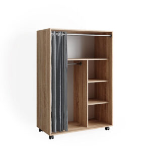 Vicco ŠATNÍ SKŘÍŇ Doros Sonoma 100 x 146.6 cm otevřená