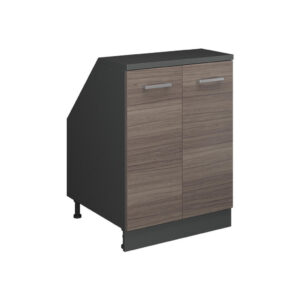 Vicco ŠIKMÁ SKŘÍŇ Rion Ušlechtilá šedá 60 x 81.6 cm se 2 dveřmi