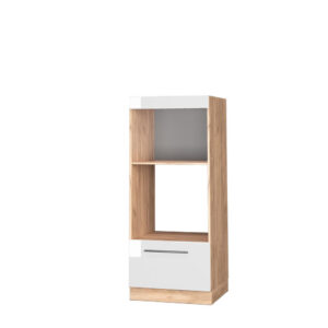 Vicco SKŘÍŇKA NA MIKROVLNNOU TROUBU Fame-Line Bílá vysoký lesk 60 cm otevřený