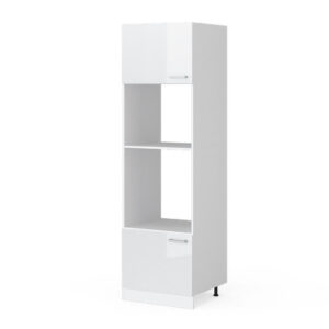Vicco SKŘÍŇKA NA MIKROVLNNOU TROUBU R-Line Bílá vysoký lesk 60 cm