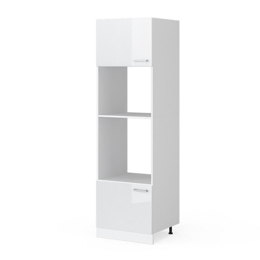 Vicco SKŘÍŇKA NA MIKROVLNNOU TROUBU R-Line Bílá vysoký lesk 60 cm