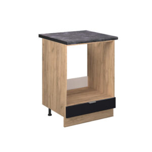 Vicco SKŘÍŇKA NA VESTAVĚNOU TROUBU Fame-Line Černý pruhovaný 60 cm
