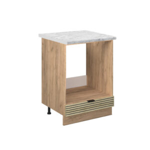 Vicco SKŘÍŇKA NA VESTAVĚNOU TROUBU Fame-Line Dubový panel 60 cm