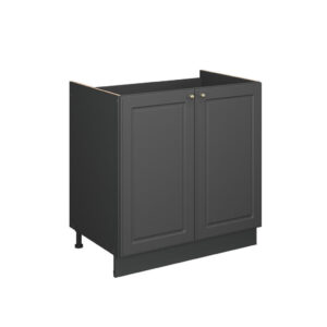 Vicco SKŘÍŇKA POD DŘEZ Fame-Line Anthrazit-Gold Landhaus 80 cm