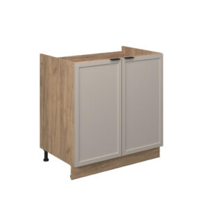 Vicco SKŘÍŇKA POD DŘEZ Fame-Line GreyBeige 80 cm bez pracovní desky