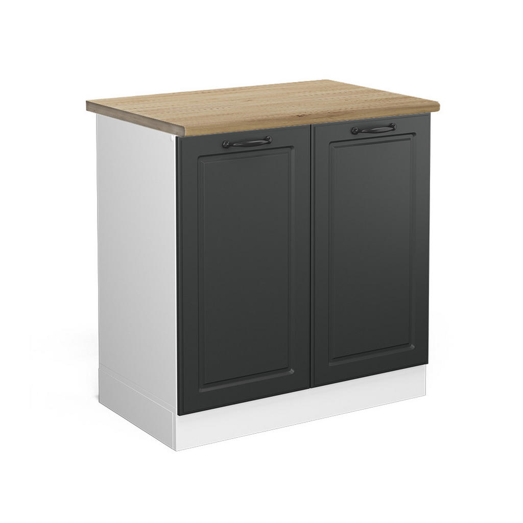Vicco SKŘÍŇKA POD DŘEZ R-Line Antracitový venkovský dům 80 cm