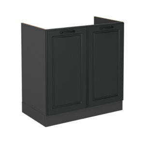 Vicco SKŘÍŇKA POD DŘEZ R-Line Antracitový venkovský dům 80 cm bez pracovní desky