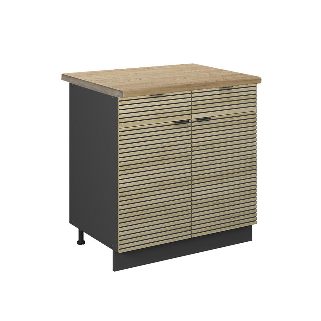 Vicco SPODNÍ SKŘÍŇKA KUCHYŇSKÉ LINKY Fame-Line Dubový panel 80 cm