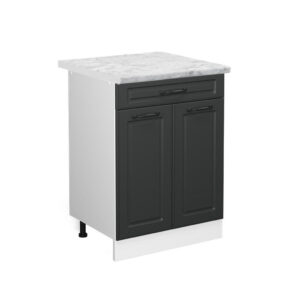 Vicco SPODNÍ SKŘÍŇKA KUCHYŇSKÉ LINKY R-Line Antracitový venkovský dům 60 cm se zásuvkou