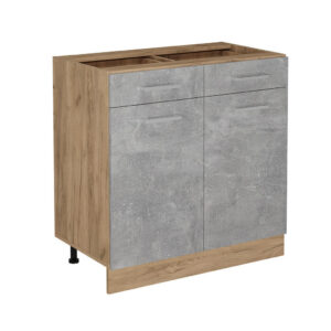 Vicco SPODNÍ SKŘÍŇKA KUCHYŇSKÉ LINKY R-Line Beton 80 cm bez pracovní desky