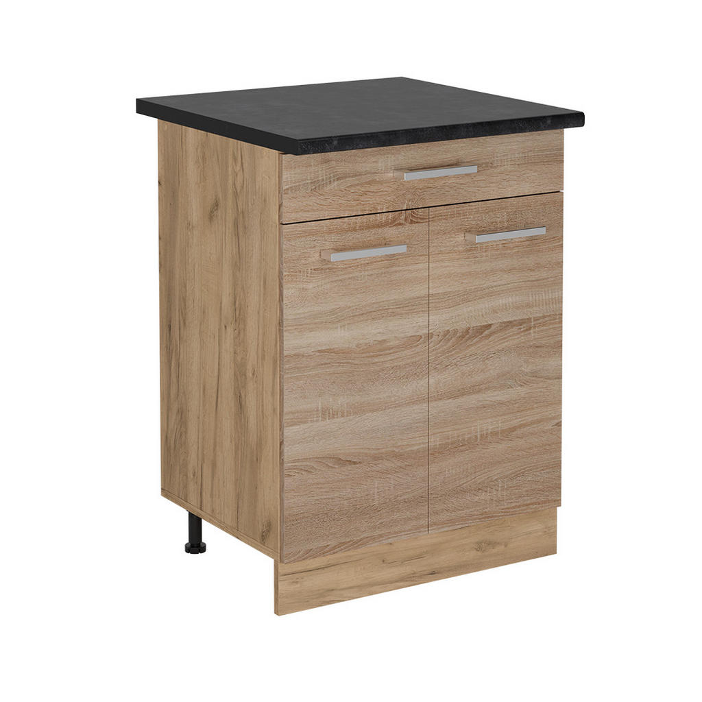 Vicco SPODNÍ SKŘÍŇKA KUCHYŇSKÉ LINKY R-Line Sonoma 60 cm se zásuvkou
