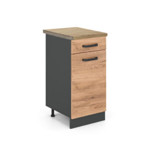 Vicco SPODNÍ SKŘÍŇKA KUCHYŇSKÉ LINKY R-Line Zlatý mocný dub 40 cm