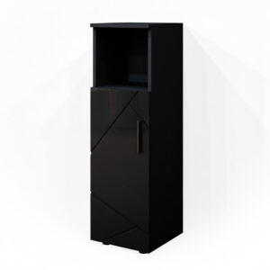 Vicco STŘEDNÍ SKŘÍŇKA Irma Antracitový vysoký lesk 30 x 95 cm