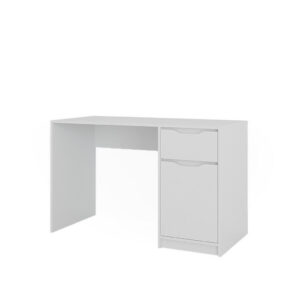 Vicco STŮL Ruben Bílá 120 x 55 cm se zásuvkou
