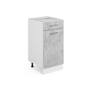 Vicco UNIVERZÁLNÍ ZÁKLADNÍ JEDNOTKA R-Line Beton 40 cm se zásuvkou